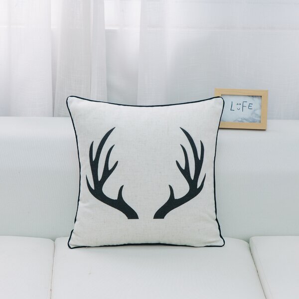 Deer Antler Pillow Wayfair